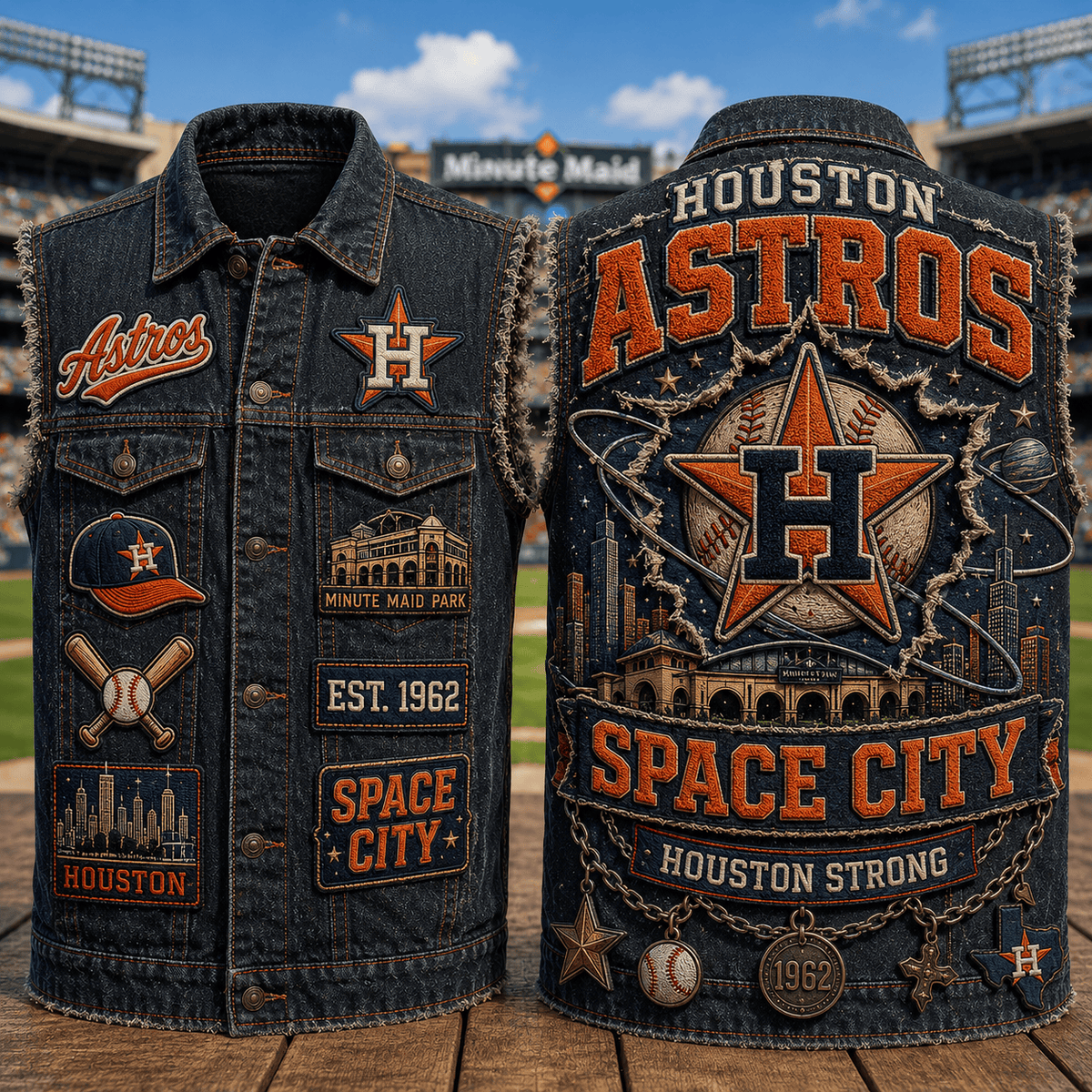 HTA PREMIUM DENIM VEST HQH