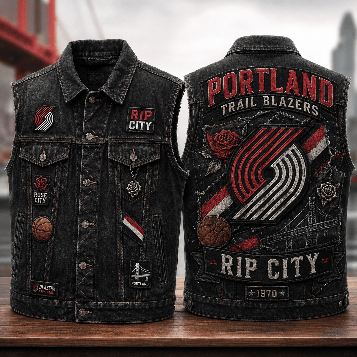 PTBZ PREMIUM DENIM VEST NVH