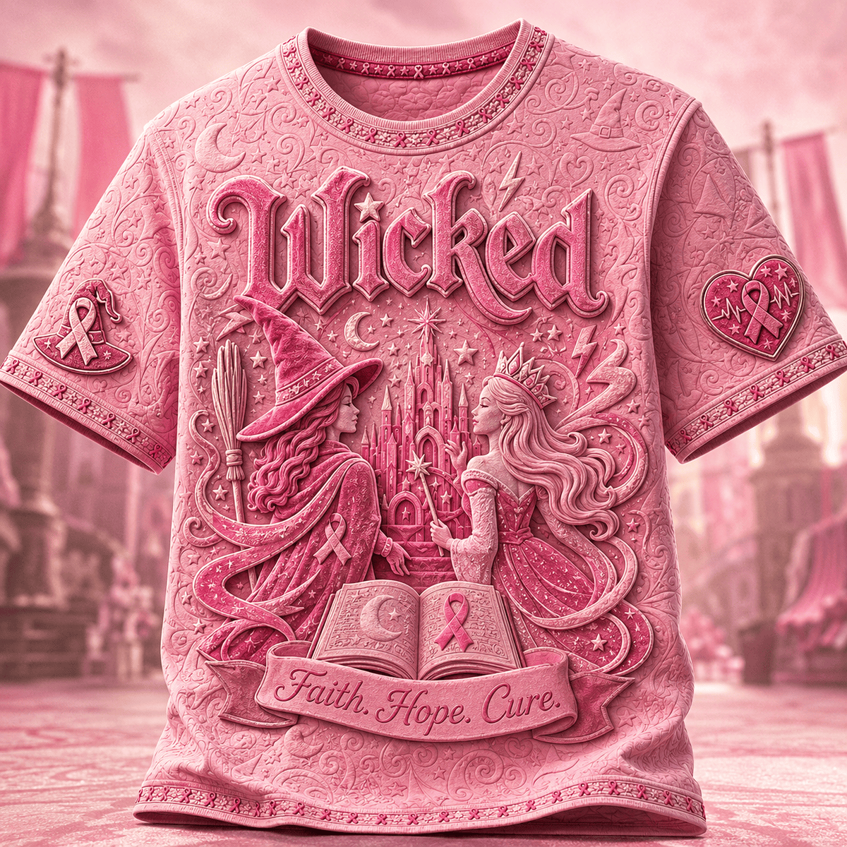 PREMIUM WCKD 3D EMBOSS SHIRT TTNL