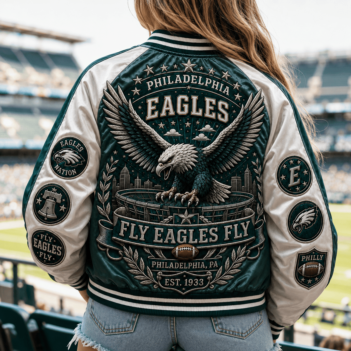 PREMIUM PLDE SATIN BASEBALL JACKET NTNA