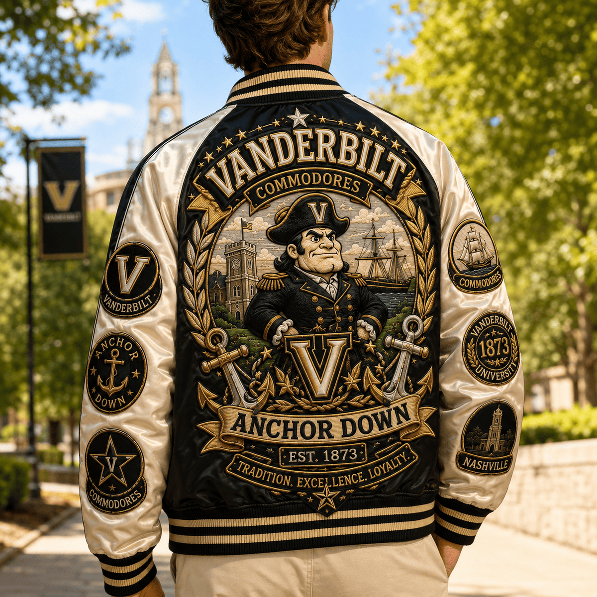PREMIUM VDBC SATIN BASEBALL JACKET NTNA