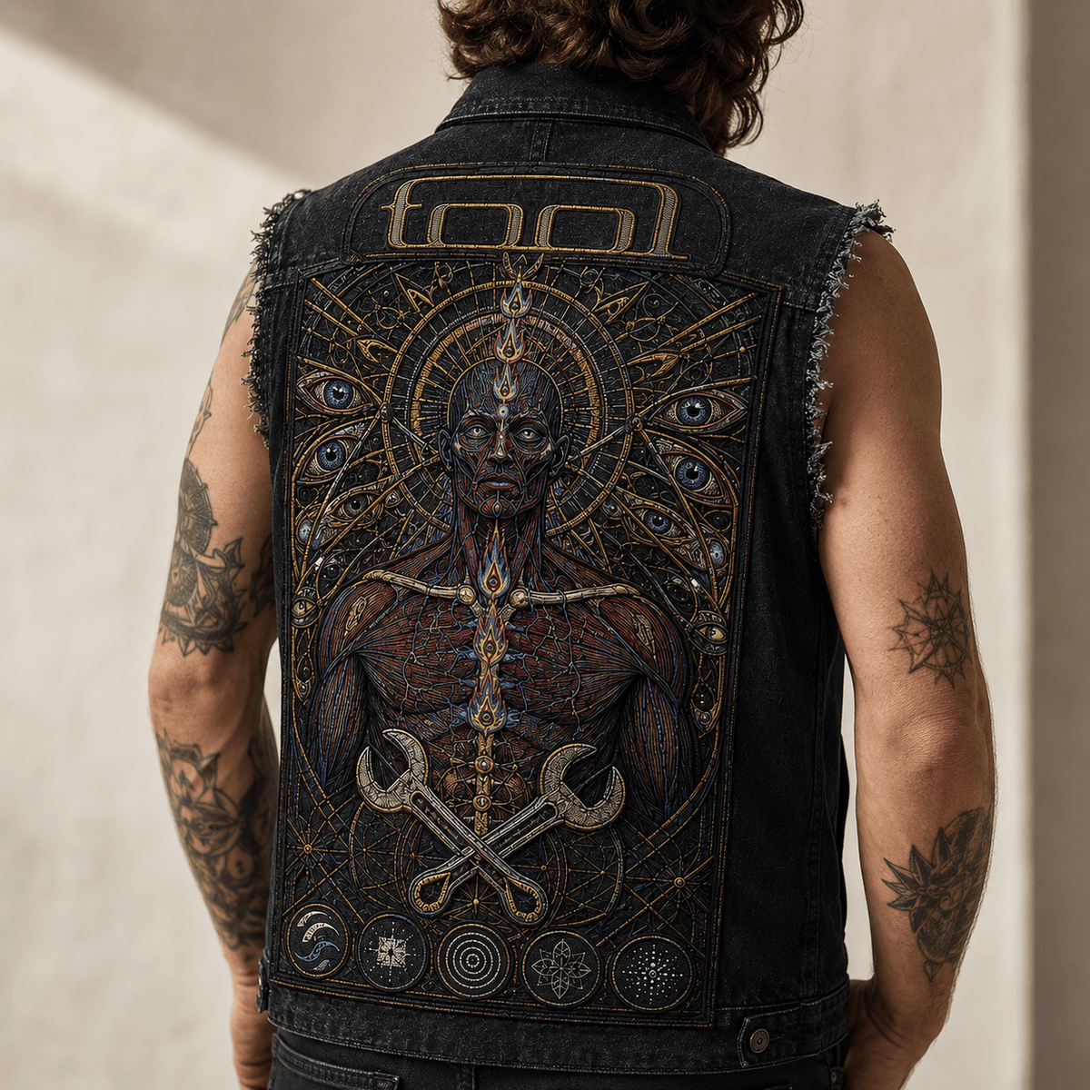 TOOL PREMIUM DENIM VEST NVH