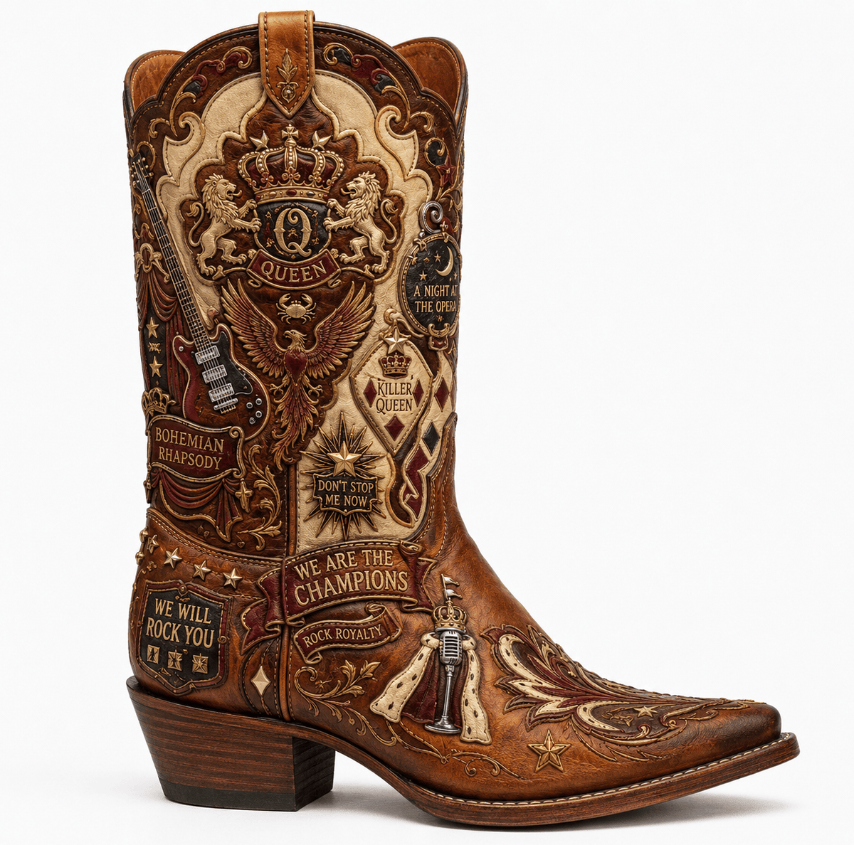 QNN WESTERN COWBOY BOOTS HTTT