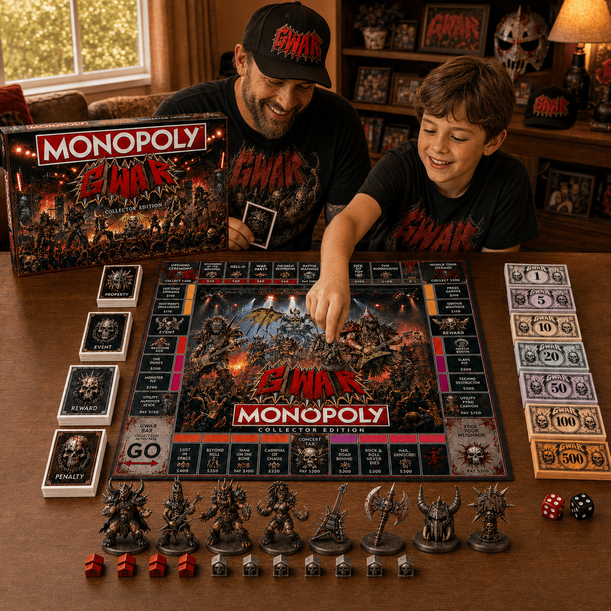 Premium GWAR Board Game BMD
