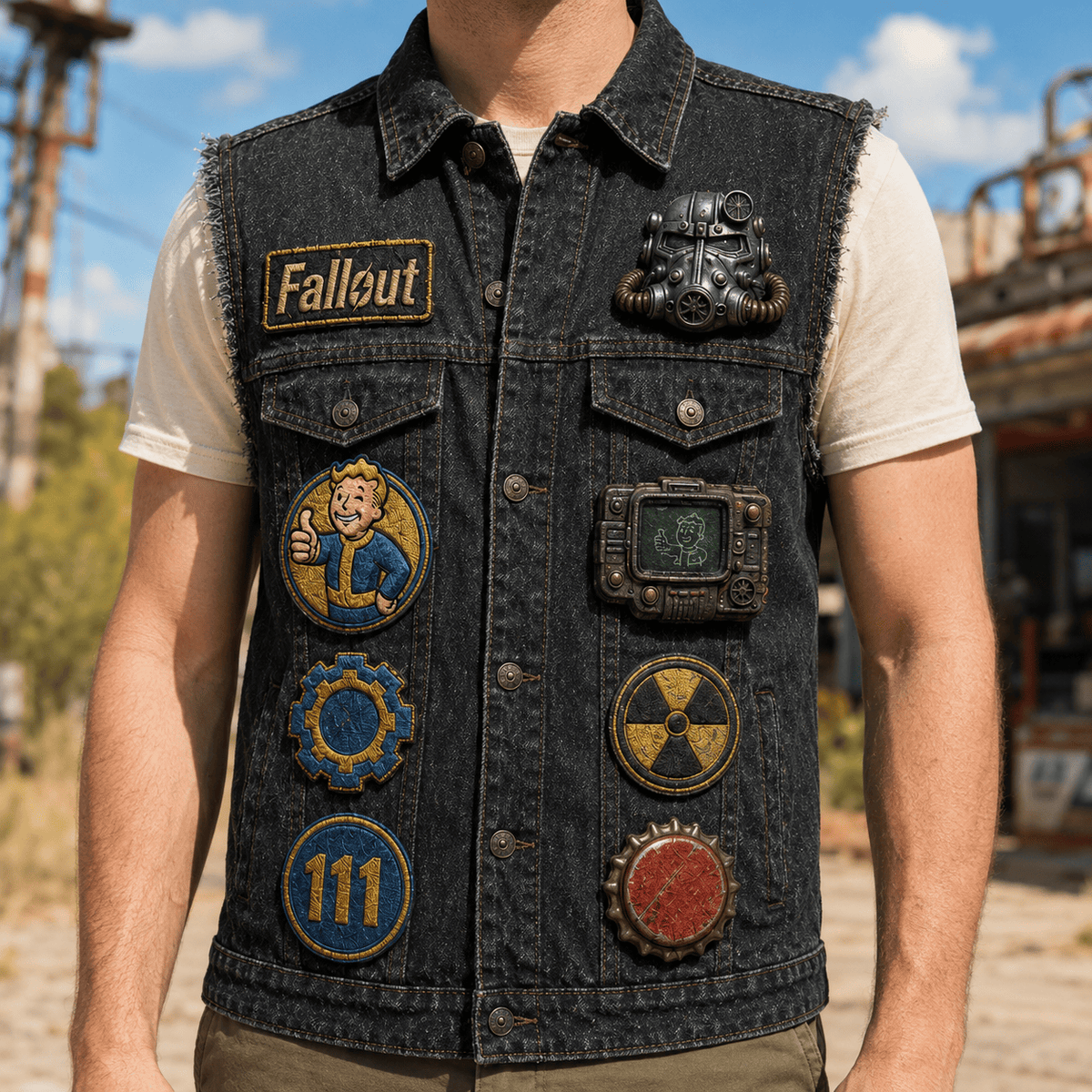 FOG PREMIUM DENIM VEST NTVA
