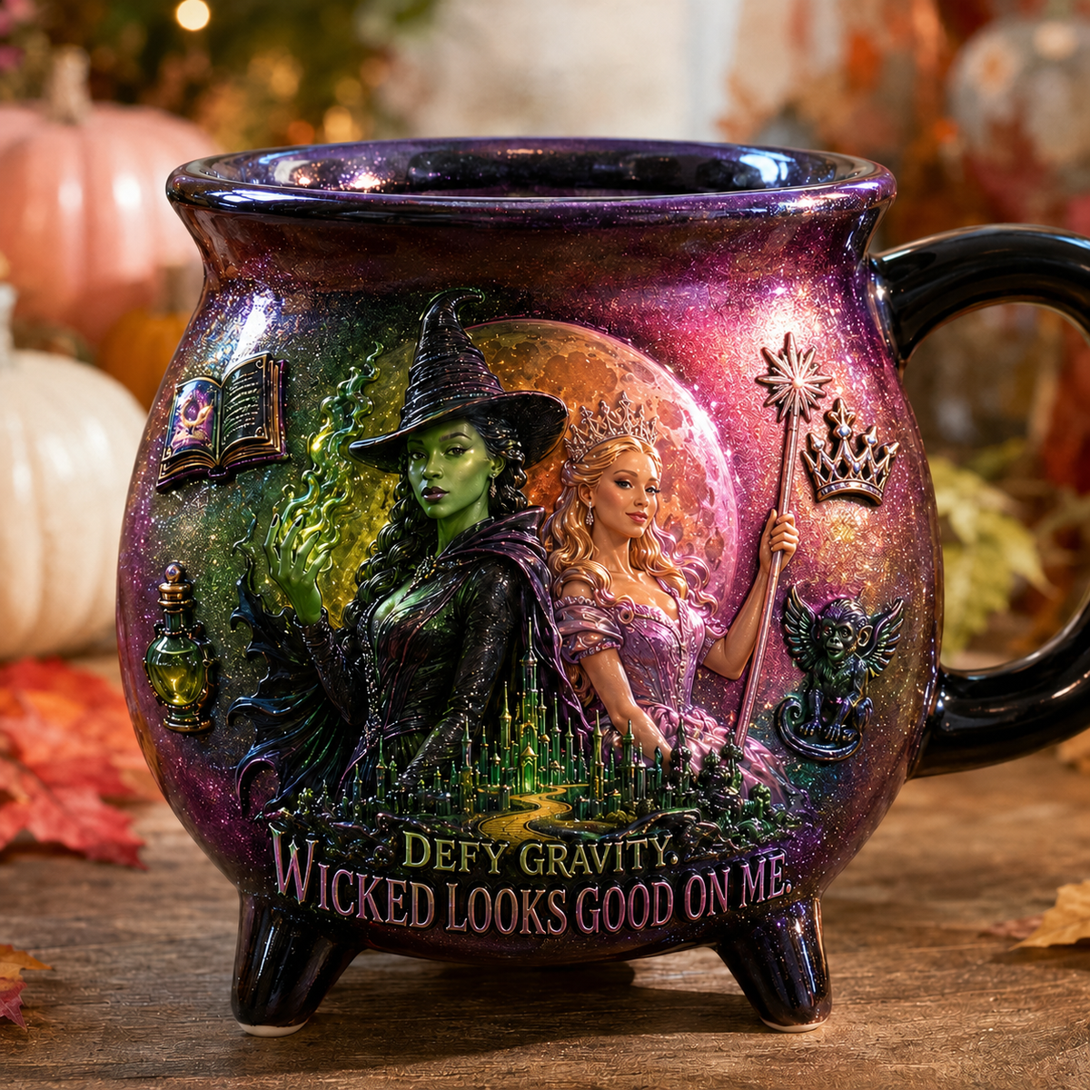 Premium WCKD Witch Cauldron Mug LNTH