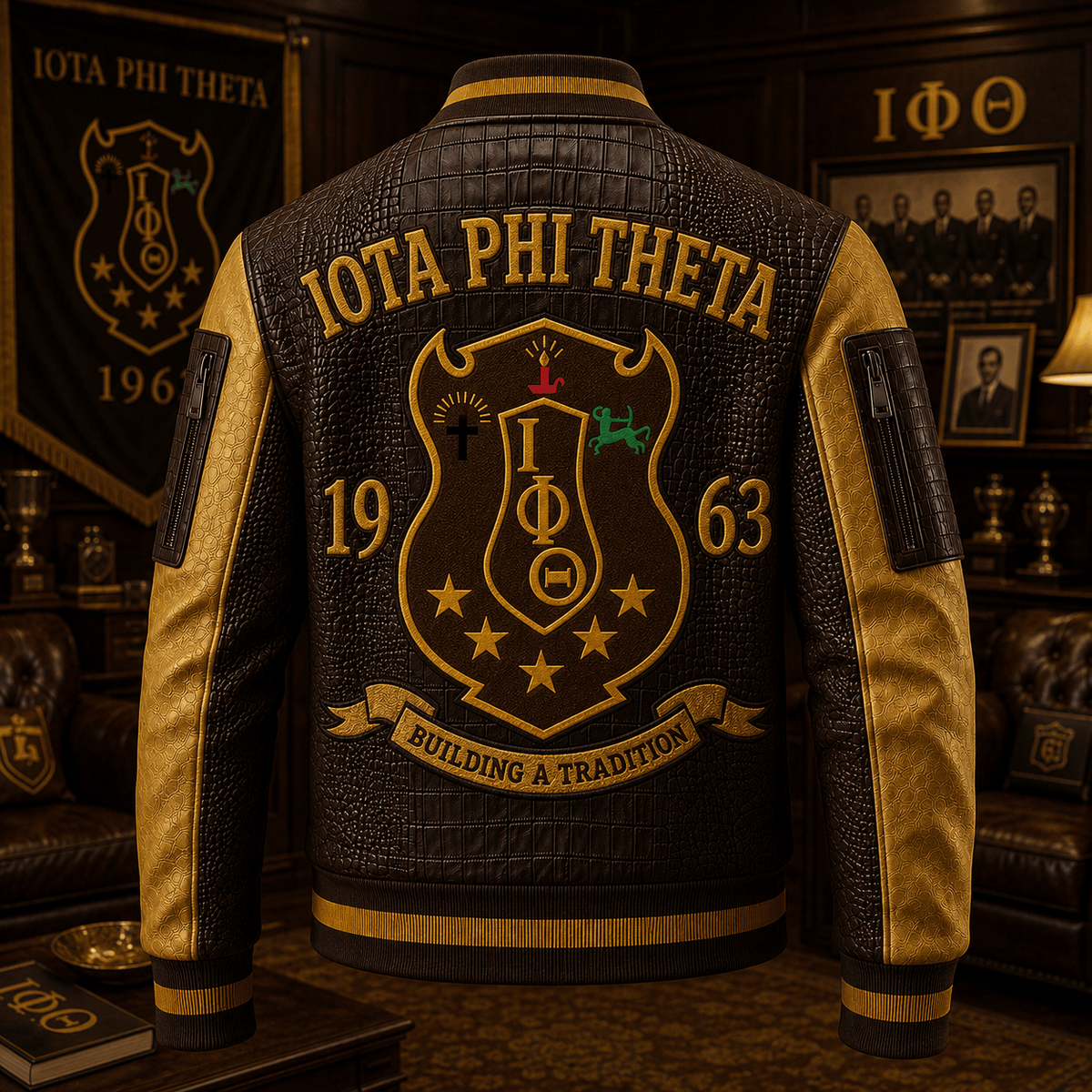 Premium IPT Leather Zipper Jacket TNSM