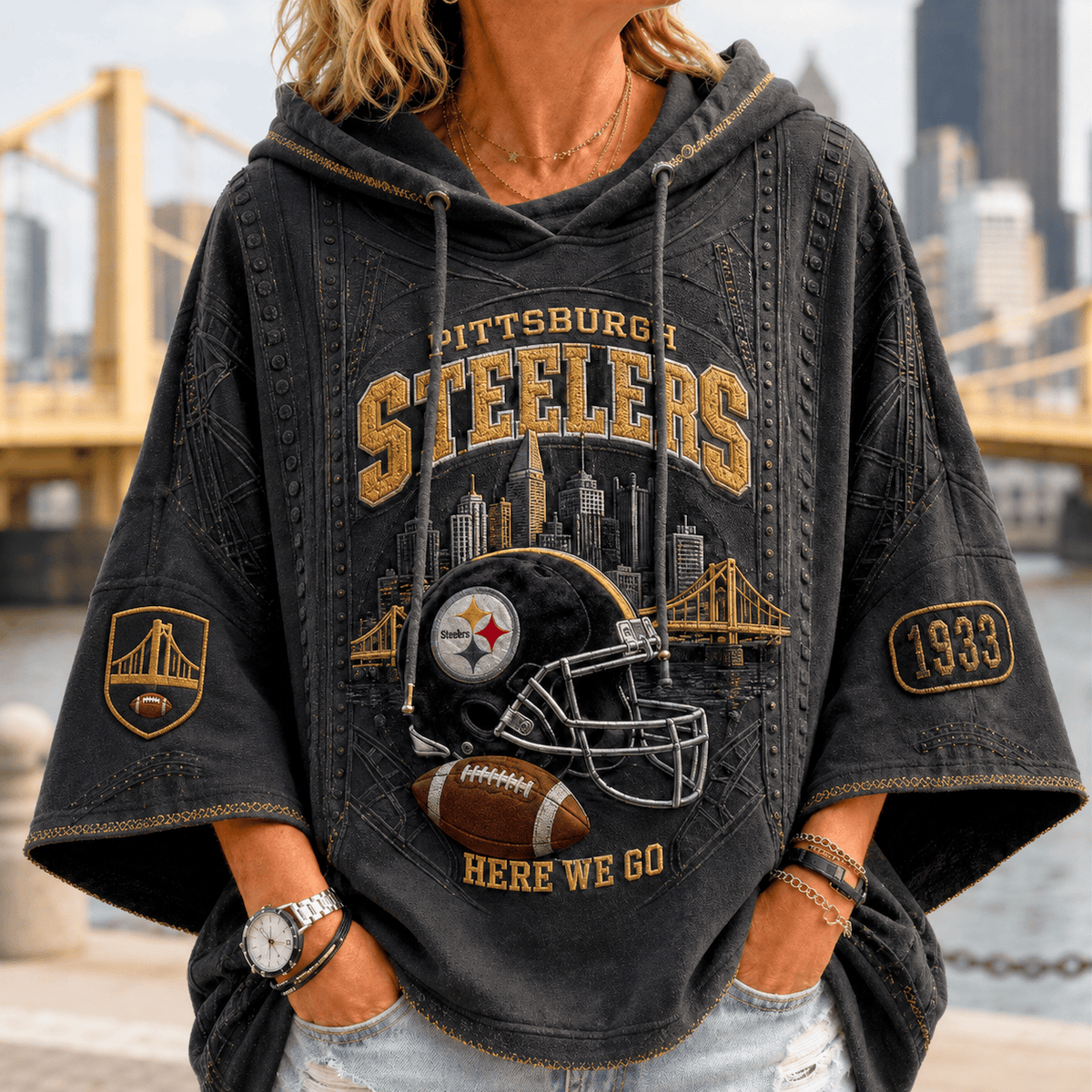 Premium PBS Short Sleeve Hoodie NTVA