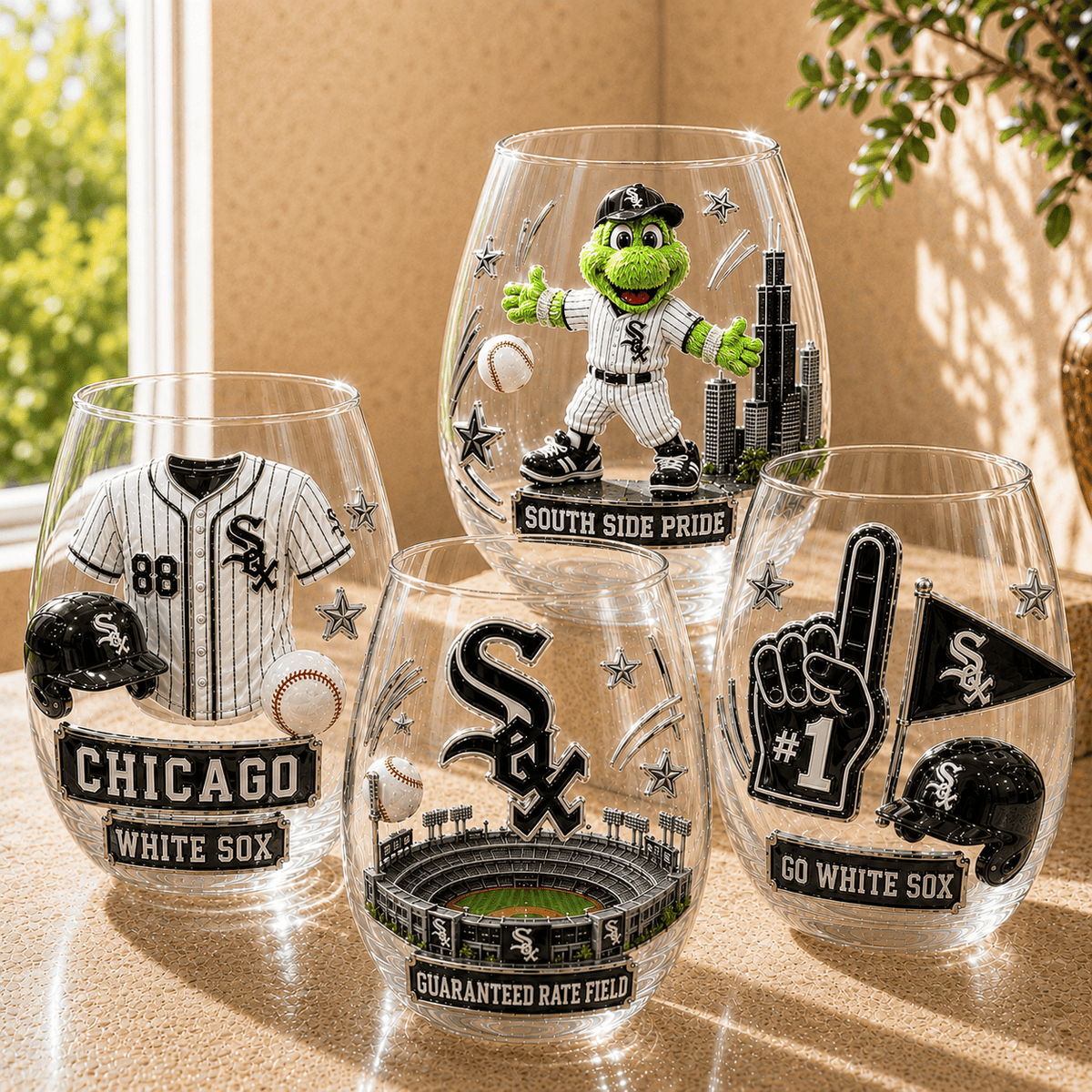 Premium CWS Wine Glass Cup TMH